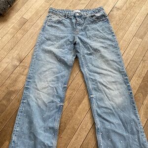 Zara brand Women flair leg jeans